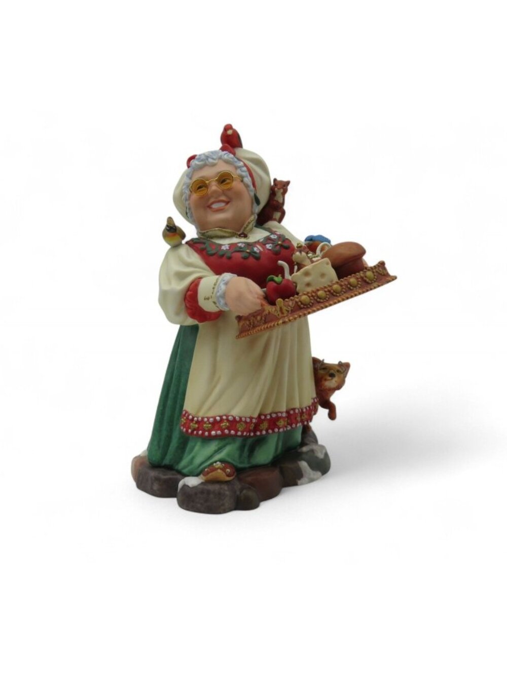 Greenwich Workshop Mrs Claus 134/1300 Limited Edition Vintage Porcelain Figurine